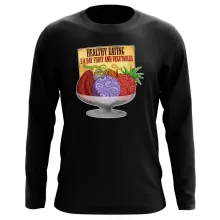 Devil Fruits Long Sleeve Top “Gum-Gum Fruit” – One Piece parody