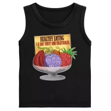 Devil Fruits Boys Kids Tank Tops “Gum-Gum Fruit” – One Piece parody