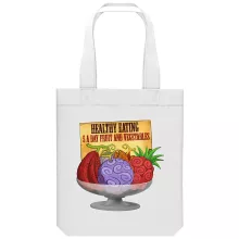 Devil Fruits totebag “Gum-Gum Fruit” – One Piece parody