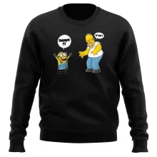 Homer Simpson Trui “Homer Simpson en Minion” – Minions parodie