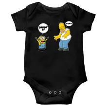 Korte mouwen Babyromper Filmparodieën
