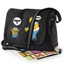 Homer Simpson Messenger Bag “Homer Simpson and the Minions” – Minions parody