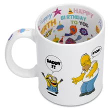Homer Simpson Mug “Homer Simpson and the Minions” – Minions parody