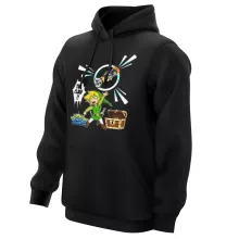Link Hoodie “Link and the Aliens” – Zelda parody