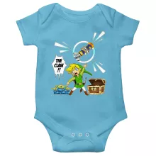 Short-sleeved baby bodysuit (boys) Video Games Parodies