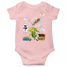 Short-sleeved baby bodysuit (Girls) Video Games Parodies