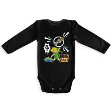 Long sleeve Baby Bodysuits Video Games Parodies