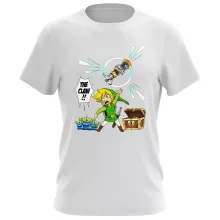 Link T-Shirt “Link and the Aliens” – Zelda parody