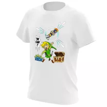 Link T-Shirt “Link and the Aliens” – Zelda parody