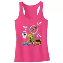 Link Girls Kids Tank Top “Link and the Aliens” – Zelda parody