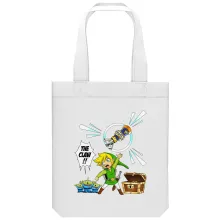 Link totebag “Link and the Aliens” – Zelda parody