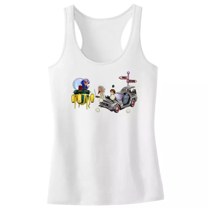Camisolas de alças crianças raparigas Paródia Dragon Ball Z - DBZ