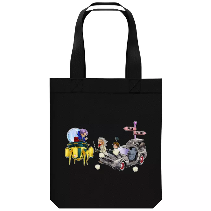 Saco (Tote Bag) de algodão orgânico Paródia Dragon Ball Z - DBZ