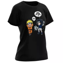 Sasuke Women T-shirt – Naruto parody