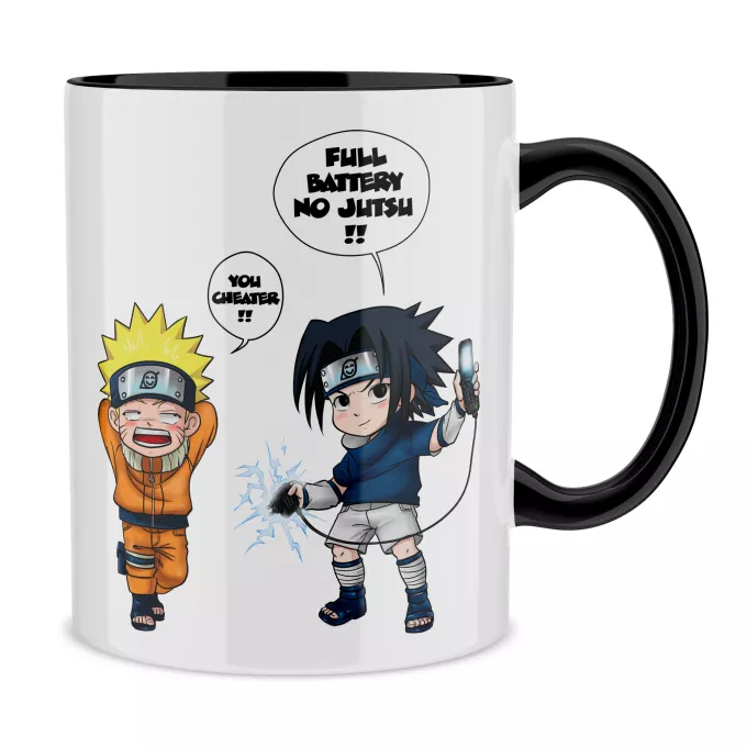 Mugs Parody of Naruto Sasuke
