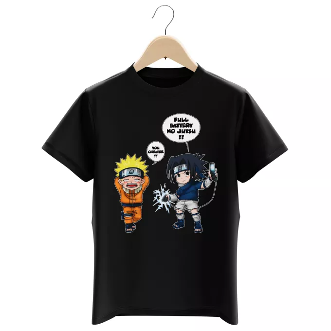 Boys Kids T-shirts Parody of Naruto Sasuke