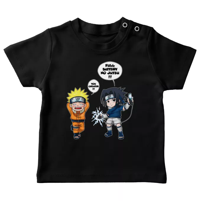 Baby's T-shirts Parody of Naruto Sasuke