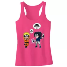 Sasuke Girls Kids Tank Top – Naruto parody