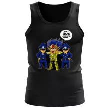 Men Tank Tops Manga Parodies