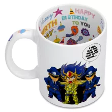 Cancer Deathmask Mug – Knights of the Zodiac - Saint Seiya parody