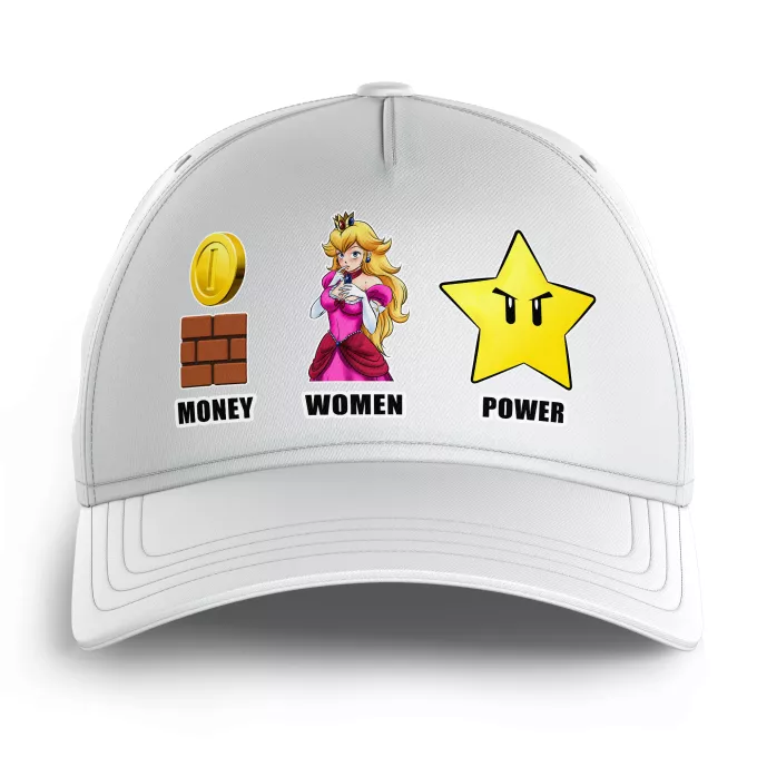 Gorras Niños Parodia Super Mario Mario - Women, Money and Power