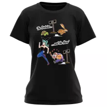 Kame Sennin Women T-shirt “Kame Sennin and Bulma” – Dragon Ball parody