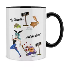 Kame Sennin Mug “Kame Sennin and Bulma” – Dragon Ball parody