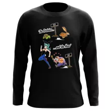 Kame Sennin Long Sleeve Top “Kame Sennin and Bulma” – Dragon Ball parody