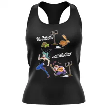 Kame Sennin Women's Tank Top “Kame Sennin and Bulma” – Dragon Ball parody