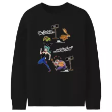 Kame Sennin Kids Sweater “Kame Sennin and Bulma” – Dragon Ball parody