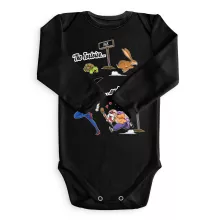 Kame Sennin Long sleeve Baby Bodysuit “Kame Sennin and Bulma” – Dragon Ball parody