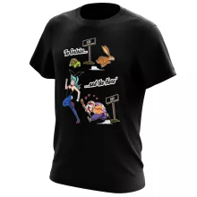 Kame Sennin T-Shirt “Kame Sennin and Bulma” – Dragon Ball parody