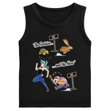 Kame Sennin Boys Kids Tank Tops “Kame Sennin and Bulma” – Dragon Ball parody