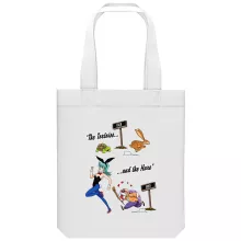 Kame Sennin totebag “Kame Sennin and Bulma” – Dragon Ball parody