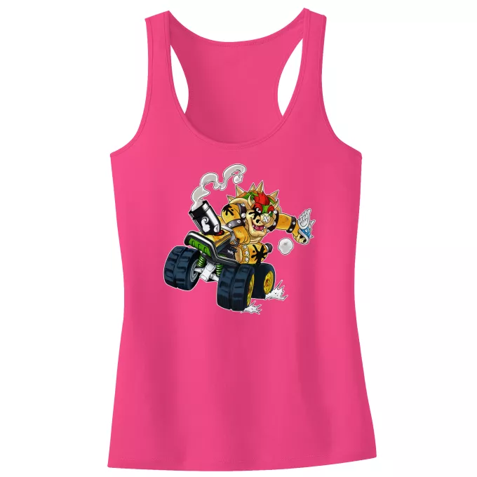 Canotte per bambine e ragazze Paoridia Mario Kart Bowser