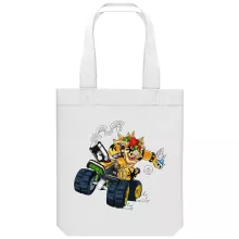 totebag Bowser – Parodia de Mario Kart