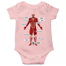 Colossal Titan Baby Bodysuit (Baby Girls) – Attack on Titan parody