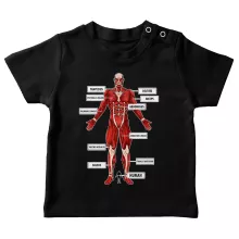 Colossal Titan Baby's T-shirt – Attack on Titan parody