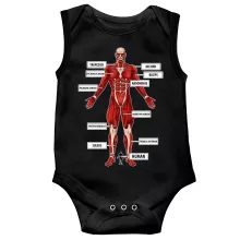 Sleeveless Baby Bodysuits Manga Parodies