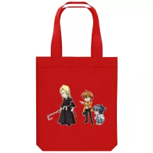 Shopper (Tote Bag) aus Bio-Baumwolle Manga-Parodien