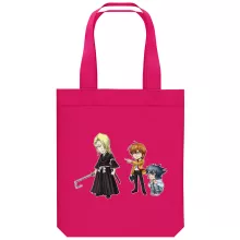 Borsa Tote Bag in cotone organico Parodie di Manga