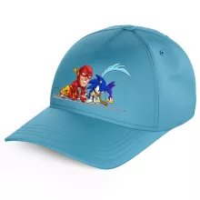 Kinder Kappe “Flash und Speedy Gonzales und Sonic und Road Runner” – Parodie auf Flash