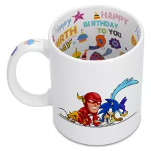 Tazza “Flash e Speedy Gonzales e Sonic e Beep Beep” – Parodia dei Flash