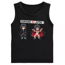 Débardeurs Enfants Itachi Uchiwa « Pervers no Jutsu » – Parodie Naruto