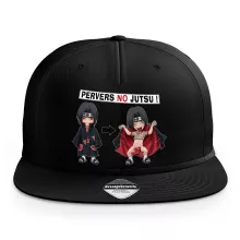 Casquette Itachi Uchiwa « Pervers no Jutsu » – Parodie Naruto