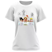 Women T-shirts Manga Parodies