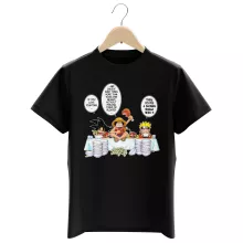 Son Goku Kids T-Shirt “Son Goku, Naruto and Luffy” – Naruto parody