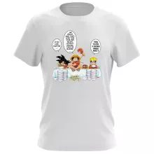 Son Goku T-Shirt “Son Goku, Naruto and Luffy” – Naruto parody
