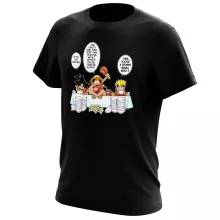 Son Goku T-Shirt “Son Goku, Naruto and Luffy” – Naruto parody