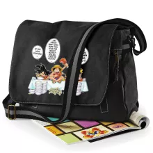 Son Goku Messenger Bag “Son Goku, Naruto and Luffy” – Naruto parody
